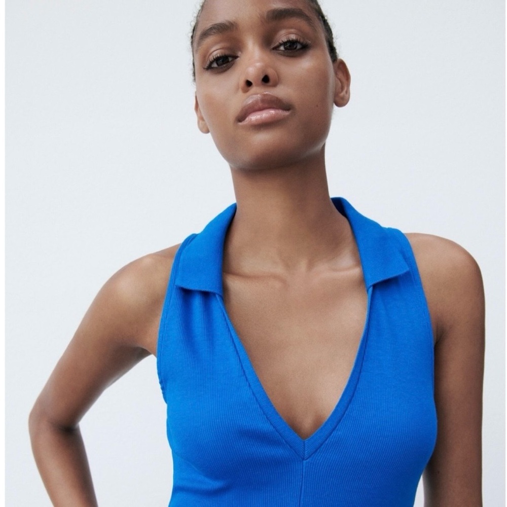 Zara Collared Mini Dress - Picture 3 of 10